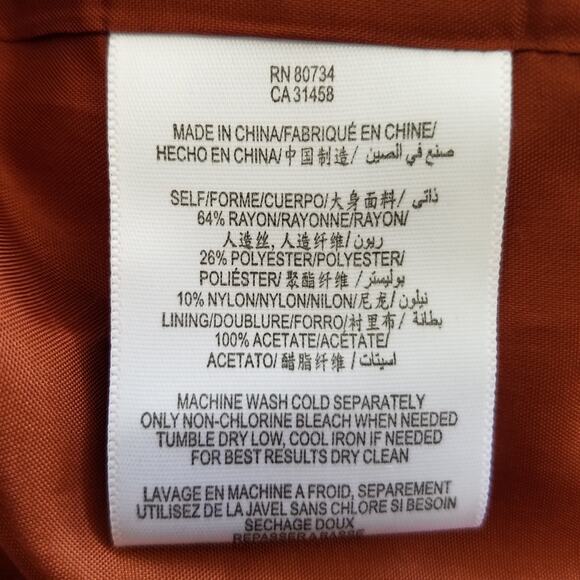 Max & Cleo Strapless Copper Dress - Picture 6 of 6